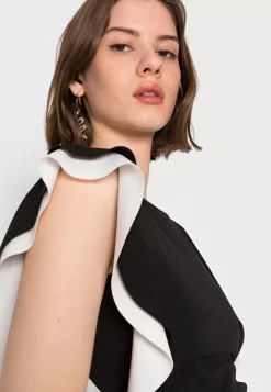 Wal G Kelly Ruffle Sleeve Midi Dress – Cocktail Dress / Party Dress . Cheap Online|Women Dress