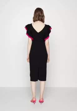 Wal G Kelly Ruffle Sleeve Midi Dress – Cocktail Dress / Party Dress . Excellent|Women Dress