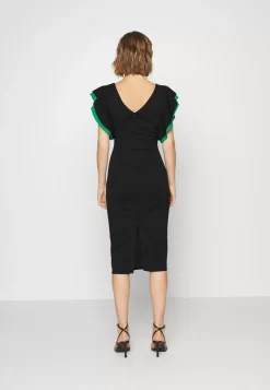 Wal G Kelly Ruffle Sleeve Midi Dress – Cocktail Dress / Party Dress . Sale|Women Dress