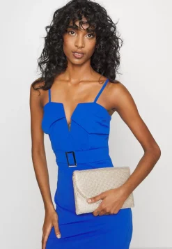 Wal G Lady V Neck Belt Midi Dress – Shift Dress . Sale|Women Dress
