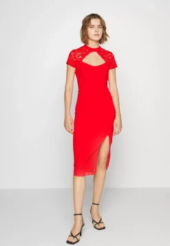Wal G Latifa Detail Midi Dress – Cocktail Dress / Party Dress . Closeout Sale|Women Dress