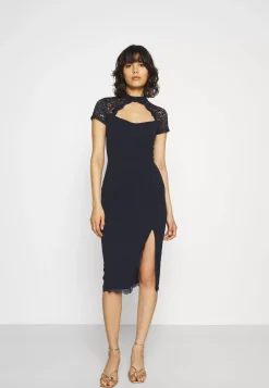 Wal G Latifa Detail Midi Dress – Cocktail Dress / Party Dress . Sale|Women Dress