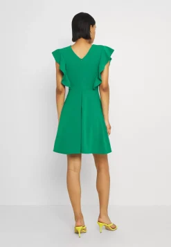 Wal G Lauren Frill Sleeve Skater Dress – Jersey Dress . Discount Online|Women Dress