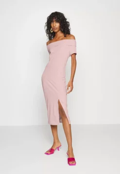 Wal G Love Off The Shoulder Midi Dress – Shift Dress . Closeout Sale|Women Dress