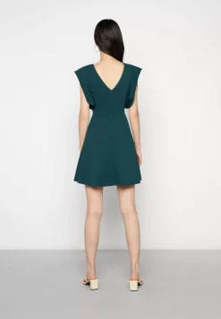 Wal G Lucia V Neck Frill Sleeve Skater Dress – Cocktail Dress / Party Dress . Online Sales|Women Dress