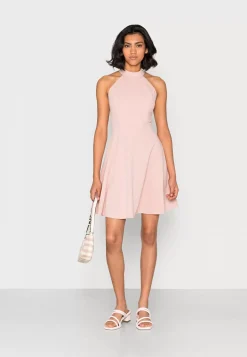 Wal G Maja Halter Neck Strappy Back Skater Dress – Cocktail Dress / Party Dress . Crazy Deals|Women Dress