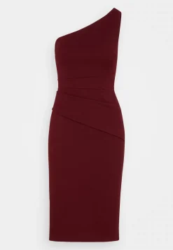 Wal G Marge One Shoulder Midi – Jersey Dress . Closeout Sale|Women Dress