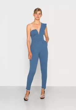 Wal G Meine One Shoulder Ruffle – Jumpsuit . Special|Women Jumpsuit