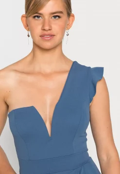 Wal G Meine One Shoulder Ruffle – Jumpsuit . Special|Women Jumpsuit