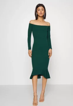 Wal G Michelle Off Shoulder Midi – Jersey Dress . Discount Online|Women Dress