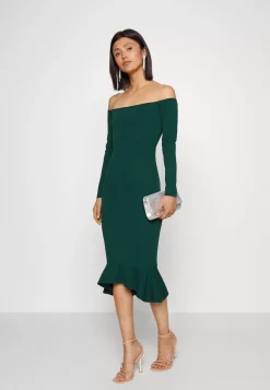 Wal G Michelle Off Shoulder Midi – Jersey Dress . Discount Online|Women Dress