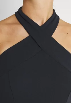 Wal G Milly Halter Neck Contrast Skater Dress – Cocktail Dress / Party Dress . Cheap|Women Dress