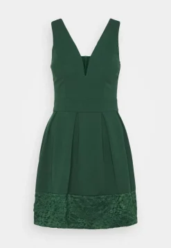Wal G Nadia Vplunge Neck Skater Dress – Cocktail Dress / Party Dress . Closeout Sale|Women Dress