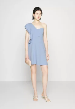 Wal G One Shoulder Skater Dress – Jersey Dress . Special|Women Dress