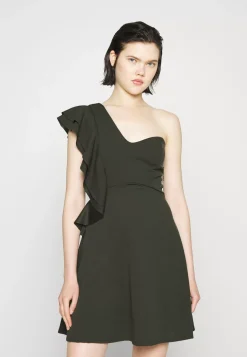 Wal G One Shoulder Skater Dress – Jersey Dress . Official|Women Dress