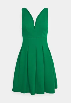 Wal G Pleated Fit And Flare – Cocktail Dress / Party Dress . Online Sales|Women Dress