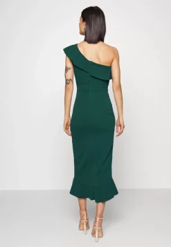 Wal G Raquel One Shoulder Ruffle – Jersey Dress . Excellent|Women Dress