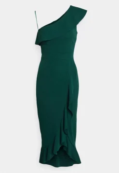 Wal G Raquel One Shoulder Ruffle – Jersey Dress . Excellent|Women Dress