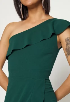Wal G Raquel One Shoulder Ruffle – Jersey Dress . Excellent|Women Dress