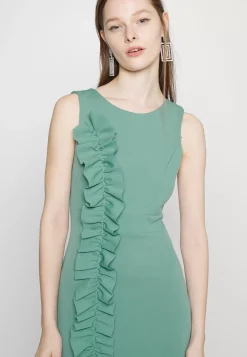 Wal G Rosa Frill Midi Dress – Jersey Dress . Cheap|Women Dress