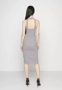 Wal G Sasha Frill Neck Midi Dress – Jersey Dress . Discount Online|Women Dress