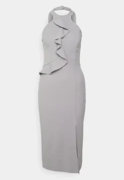 Wal G Sasha Frill Neck Midi Dress – Jersey Dress . Discount Online|Women Dress