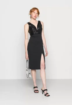 Wal G Shakila Sequin Top Dress – Shift Dress . Discount Sale|Women Dress