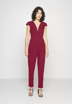 Wal G Short Sleeve V Neck – Jumpsuit . Excellent|Women Jumpsuit