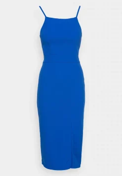 Wal G Strappy Square Neck Midi Dress – Shift Dress . Opening Sales|Women Dress