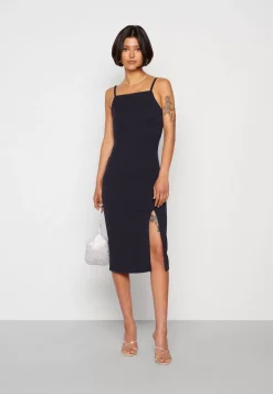 Wal G Strappy Square Neck Midi Dress – Shift Dress . Online Sales|Women Dress