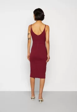 Wal G Strappy Square Neck Midi Dress – Shift Dress . Discount Online|Women Dress