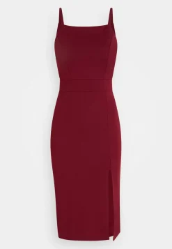 Wal G Strappy Square Neck Midi Dress – Shift Dress . Discount Online|Women Dress