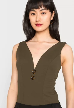 Wal G Tortoise Button Body – Top . Crazy Deals|Women Top
