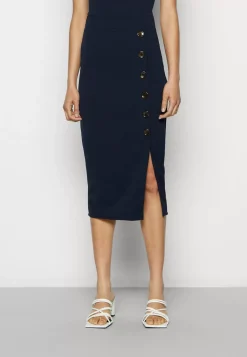 Wal G Tortoise Button Skirt – Pencil Skirt . Cheap Online|Women Skirt