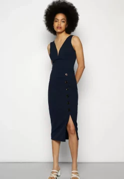 Wal G Tortoise Button Skirt – Pencil Skirt . Cheap Online|Women Skirt