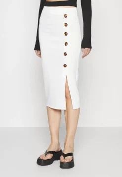 Wal G Tortoise Button Skirt – Pencil Skirt . Crazy Deals|Women Skirt