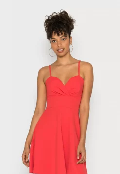 Wal G V Neck Strappy Skater Dress – Cocktail Dress / Party Dress . Official|Women Dress