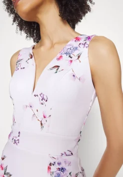 Wal G Wgxzl Wedding – Alma V Neck Midi Dress – Cocktail Dress / Party Dress . Discount Online|Women Dress