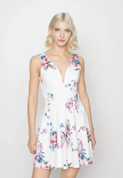 Wal G Wgxzl Wedding – Eloise V Neck Skater Dress – Jersey Dress . Discount Sale|Women Dress