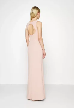 Wal G Wgxzl Wedding – Hari Bone Heart Neck Maxi Dress – Occasion Wear . Excellent|Women Occasion Wear