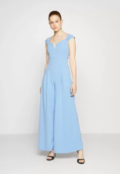 Wal G Wgxzl Wedding – Teo V Neck Wide Leg Bow Jumpsuit – Jumpsuit . Closeout Sale|Women Jumpsuit