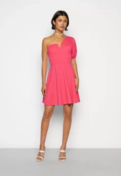 Wal G Zalora One Sleeve Skater Dress – Jersey Dress . Tendy Style|Women Dress