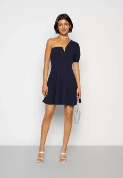 Wal G Zalora One Sleeve Skater Dress – Jersey Dress . Special|Women Dress