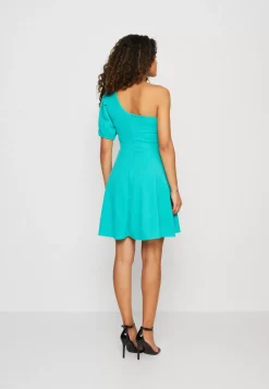 Wal G Zalora One Sleeve Skater Dress – Jersey Dress . Closeout Sale|Women Dress