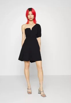 Wal G Zalora One Sleeve Skater Dress – Jersey Dress . Sale|Women Dress
