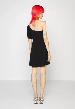 Wal G Zalora One Sleeve Skater Dress – Jersey Dress . Sale|Women Dress