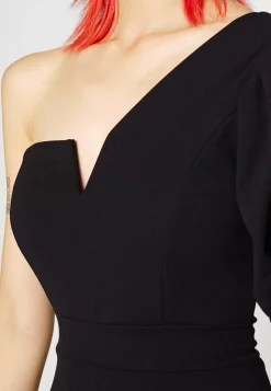 Wal G Zalora One Sleeve Skater Dress – Jersey Dress . Sale|Women Dress