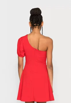Wal G Zalora One Sleeve Skater Dress – Jersey Dress . Excellent|Women Dress