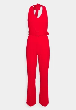Wal G Zennihalter Neck Belted – Jumpsuit . Special|Women Jumpsuit