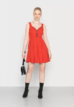 Wal G Zip Skater Dress – Cocktail Dress / Party Dress . Cheap Online|Women Dress